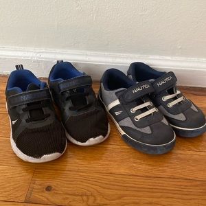 2 pairs of Nautica sneakers
